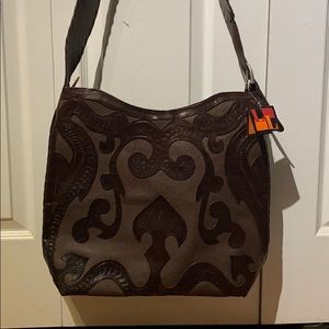 New** Genuine Leather Boho Bag